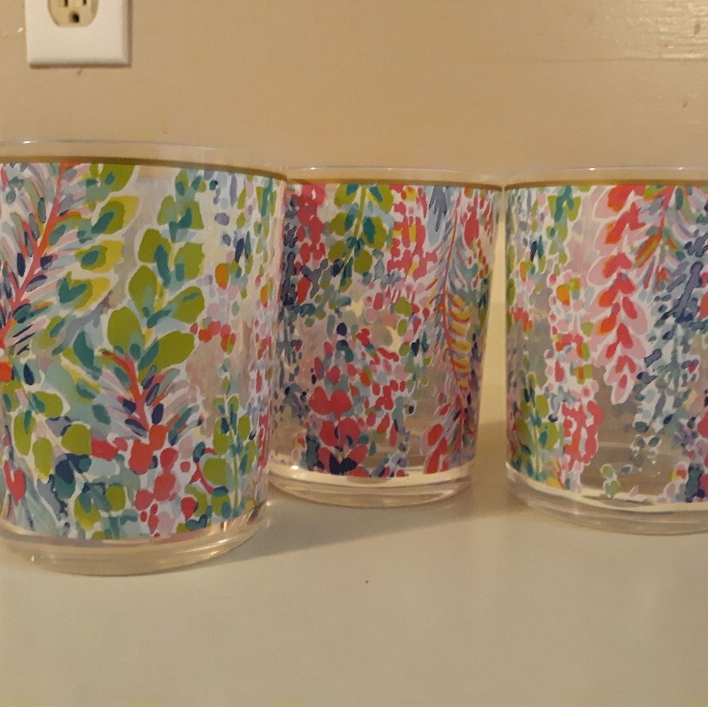 3 lo ball catch the wave cups by lilly pulitzer